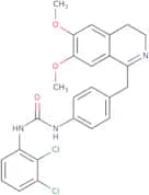 3-(2,3-dichlorophenyl)-1-(4-((6,7-dimethoxy(3,4-dihydroisoquinolyl))methyl)phenyl)urea