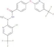 N-((3-chloro-5-(trifluoromethyl)(2-pyridyl))methylamino)(4-(5-(trifluoromethyl)(2-pyridyloxy))phen…