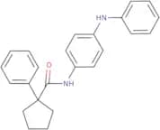 1-phenyl-N-[4-(phenylamino)phenyl]cyclopentane-1-carboxamide
