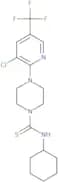 (4-(3-chloro-5-(trifluoromethyl)(2-pyridyl))piperazinyl)(cyclohexylamino)methane-1-thione