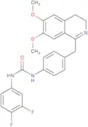3-(3,4-difluorophenyl)-1-(4-((6,7-dimethoxy(3,4-dihydroisoquinolyl))methyl)phenyl)urea