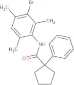 N-(3-bromo-2,4,6-trimethylphenyl)(phenylcyclopentyl)formamide