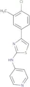 (4-(4-chloro-3-methylphenyl)(2,5-thiazolyl))-4-pyridylamine