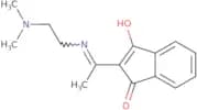 2-(((2-(dimethylamino)ethyl)amino)ethylidene)indane-1,3-dione