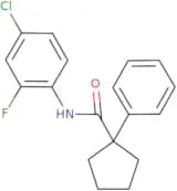 N-(4-chloro-2-fluorophenyl)(phenylcyclopentyl)formamide