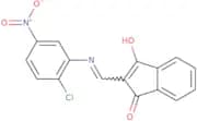 2-(((2-chloro-5-nitrophenyl)amino)methylene)indane-1,3-dione