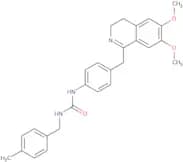1-(4-((6,7-dimethoxy(3,4-dihydroisoquinolyl))methyl)phenyl)-3-((4-methylphenyl)methyl)urea