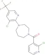 4-chloro(3-pyridyl) 4-(3-chloro-5-(trifluoromethyl)(2-pyridyl))(1,4-diazaperhydroepinyl) ketone
