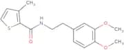 N-(2-(3,4-dimethoxyphenyl)ethyl)(3-methyl(2-thienyl))formamide