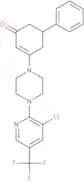 3-(4-(3-chloro-5-(trifluoromethyl)(2-pyridyl))piperazinyl)-5-phenylcyclohex-2-en-1-one