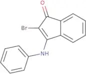 2-bromo-3-(phenylamino)inden-1-one