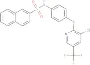 (4-(3-chloro-5-(trifluoromethyl)(2-pyridylthio))phenyl)(2-naphthylsulfonyl)amine