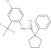 N-(4-chloro-2-(trifluoromethyl)phenyl)(phenylcyclopentyl)formamide