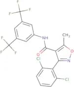 (3-(2,6-dichlorophenyl)-5-methylisoxazol-4-yl)-N-(3,5-bis(trifluoromethyl)phenyl)formamide
