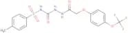 1-(2-(4-trifluoromethoxyphenoxy)acetyl)-4-((4-methylphenyl)sulfonyl)semicarbazide