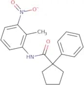 N-(2-methyl-3-nitrophenyl)(phenylcyclopentyl)formamide