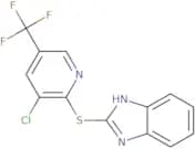 2-benzimidazol-2-ylthio-3-chloro-5-(trifluoromethyl)pyridine