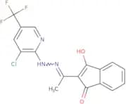 2-((2-(3-chloro-5-(trifluoromethyl)-2-pyridyl)hydrazino)ethylidene)indane-1,3-dione