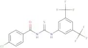 1-(3,5-bis(trifluoromethyl)phenyl)-3-(4-chlorobenzoyl)thiourea