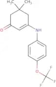 5,5-dimethyl-3-((4-(trifluoromethoxy)phenyl)amino)cyclohex-2-en-1-one