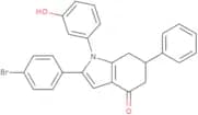 2-(4-bromophenyl)-1-(3-hydroxyphenyl)-6-phenyl-5,6,7-trihydroindol-4-one