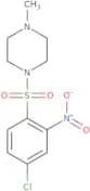 4-chloro-1-((4-methylpiperazinyl)sulfonyl)-2-nitrobenzene