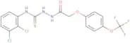 1-(2-(4-trifluoromethoxyphenoxy)acetyl)-4-(2,3-dichlorophenyl)thiosemicarbazide