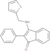 2-phenyl-3-((2-thienylmethyl)amino)inden-1-one