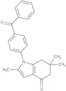 2,6,6-trimethyl-1-(4-(phenylcarbonyl)phenyl)-5,6,7-trihydroindol-4-one