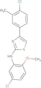 (5-chloro-2-methoxyphenyl)(4-(4-chloro-3-methylphenyl)(2,5-thiazolyl))amine