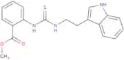 methyl 2-((((2-indol-3-ylethyl)amino)thioxomethyl)amino)benzoate