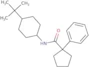 N-(4-(tert-butyl)cyclohexyl)(phenylcyclopentyl)formamide