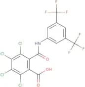 2-(N-(3,5-bis(trifluoromethyl)phenyl)carbamoyl)-3,4,5,6-tetrachlorobenzoic acid