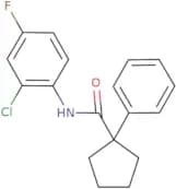 N-(2-chloro-4-fluorophenyl)(phenylcyclopentyl)formamide