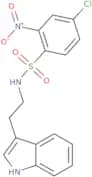 4-chloro-N-[2-(1H-indol-3-yl)ethyl]-2-nitrobenzene-1-sulfonamide