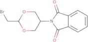 trans-2-(2-(bromomethyl)-1,3-dioxan-5-yl)isoindoline-1,3-dione