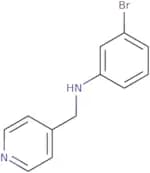 3-Bromo-N-(pyridin-4-ylmethyl)aniline