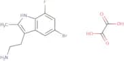 2-(5-Bromo-7-fluoro-2-methyl-1H-indol-3-yl)ethylamine oxalate