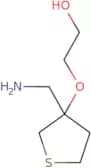 2-{[3-(Aminomethyl)thiolan-3-yl]oxy}ethan-1-ol