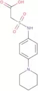 2-{[4-(Piperidin-1-yl)phenyl]sulfamoyl}acetic acid