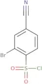2-Bromo-4-cyanobenzene-1-sulfonyl chloride