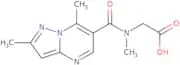 2-(1-{2,7-Dimethylpyrazolo[1,5-a]pyrimidin-6-yl}-N-methylformamido)acetic acid