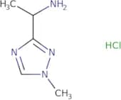 1-(1-Methyl-1H-1,2,4-triazol-3-yl)ethan-1-amine hydrochloride