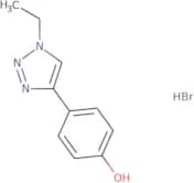 4-(1-Ethyl-1H-1,2,3-triazol-4-yl)phenol hydrobromide