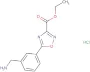 Ethyl 5-[3-(aminomethyl)phenyl]-1,2,4-oxadiazole-3-carboxylate hydrochloride