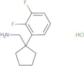 [1-(2,3-Difluorophenyl)cyclopentyl]methanamine hydrochloride