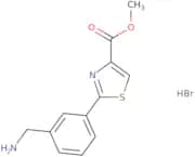Methyl 2-[3-(aminomethyl)phenyl]-1,3-thiazole-4-carboxylate hydrobromide