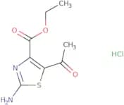 Ethyl 5-acetyl-2-amino-1,3-thiazole-4-carboxylate hydrochloride