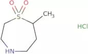 7-Methyl-1,4-thiazepane-1,1-dione hydrochloride