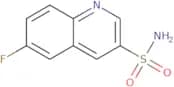 6-Fluoroquinoline-3-sulfonamide
